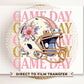Football Preppy Coquette DTF Transfers, Ready to Press, T-shirt Transfers, Heat Transfer, Direct to Film, Sports Mom Apparel, Game Day, Pink