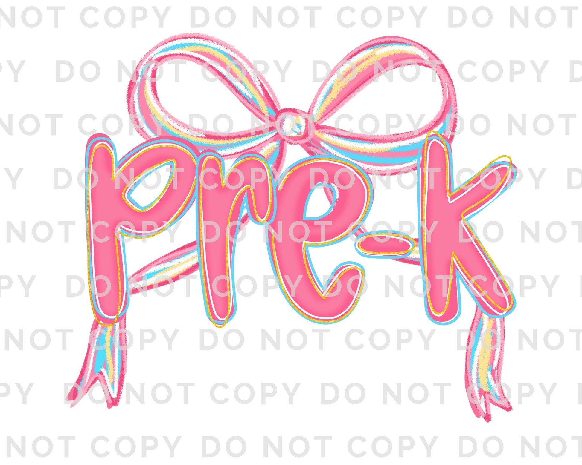 Back to School DTF Transfer, Ready to Press, T-shirt Transfer, Heat Transfer, Direct to Film, Preschool, Coquette First Day Of School, Pre-K