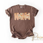 Coquette Preppy Floral Fall Nana DTF Transfer, Ready to Press, T-shirt Transfers, Direct to Film, Lace, Ribbon, Autumn, Gift for Nana