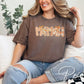 Coquette Preppy Floral Fall Mamaw DTF Transfer, Ready to Press, T-shirt Transfers, Direct to Film, Lace, Ribbon, Autumn, Gift for Mamaw