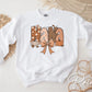 Coquette Preppy Floral Fall Nana DTF Transfer, Ready to Press, T-shirt Transfers, Direct to Film, Lace, Ribbon, Autumn, Gift for Nana