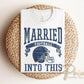 Dallas Football DTF Transfers, Ready to Press, T-shirt Transfers, Heat Transfer, Direct to Film, Sports, Wife Matching, Married Into This