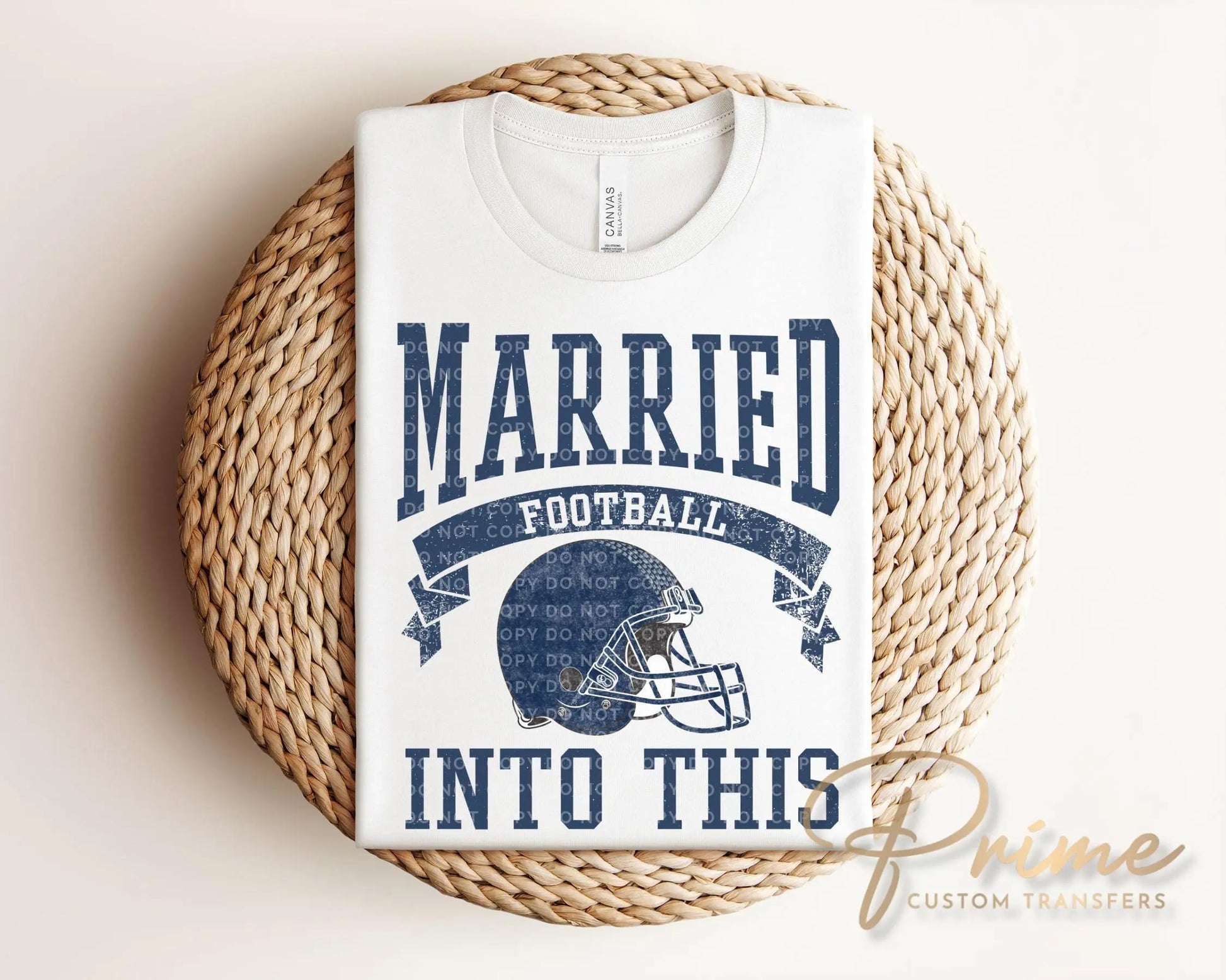 Dallas Football DTF Transfers, Ready to Press, T-shirt Transfers, Heat Transfer, Direct to Film, Sports, Wife Matching, Married Into This