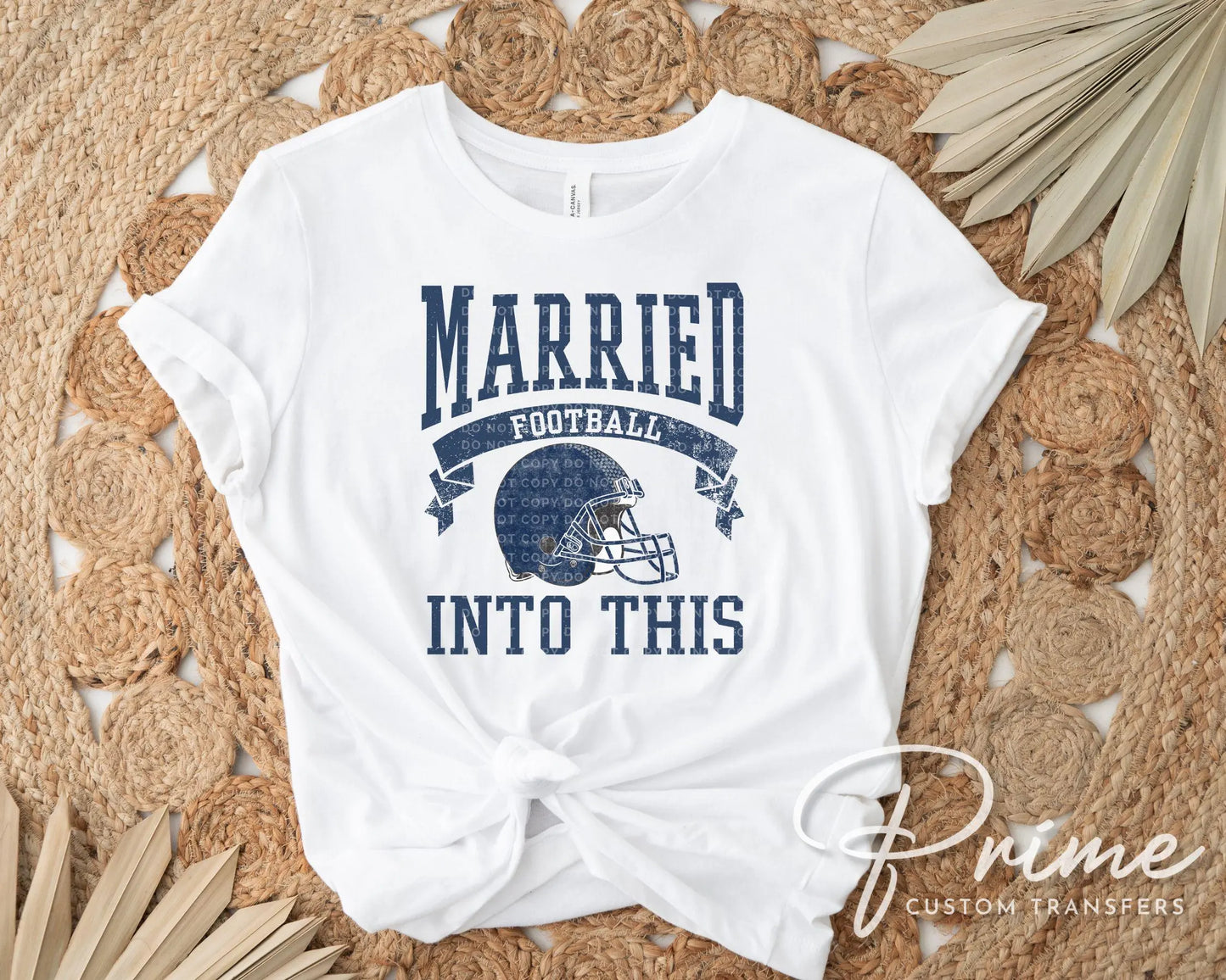 Dallas Football DTF Transfers, Ready to Press, T-shirt Transfers, Heat Transfer, Direct to Film, Sports, Wife Matching, Married Into This