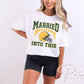 Green Bay Football DTF Transfer, Ready to Press, T-shirt Transfer, Heat Transfer, Direct to Film, Wisconsin, Wife Matching Married Into This