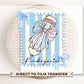 Coquette Kindergarten DTF Transfer, Ready to Press, T-shirt Transfer, Heat Transfer, Direct to Film, Back to School, Pencil, Floral, Bow