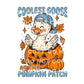 Fall DTF Transfer, Ready to Press, Heat Transfer, Direct to Film, Halloween, Trendy, Autumn, Leaves, Boy, Coolest Goose at The Pumpkin Patch