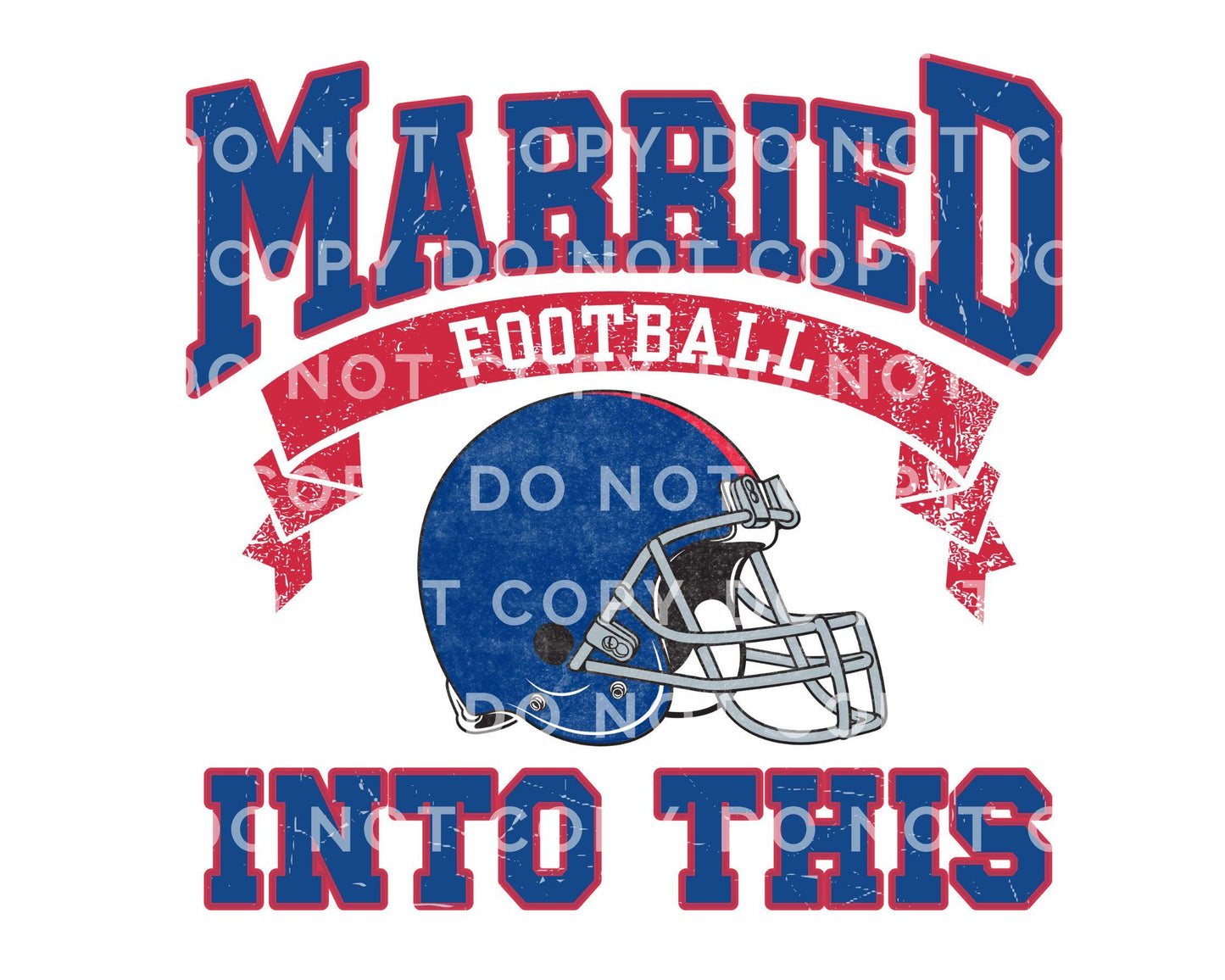 New York Football DTF Transfers, Ready to Press, T-shirt Transfers, Heat Transfer, Direct to Film, Sports, Wife Matching, Married Into This