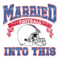 New York Football DTF Transfers, Ready to Press, T-shirt Transfers, Heat Transfer, Direct to Film, Sports, Wife Matching, Married Into This