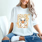 Coquette Autumn Goose DTF Transfer, Ready to Press, Heat Transfer, Direct to Film, Halloween, Trendy, Leaves, Bow, Girly, Pumpkins, Fall