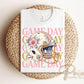 Football Preppy Coquette DTF Transfers, Ready to Press, T-shirt Transfers, Heat Transfer, Direct to Film, Sports Mom Apparel, Game Day, Pink
