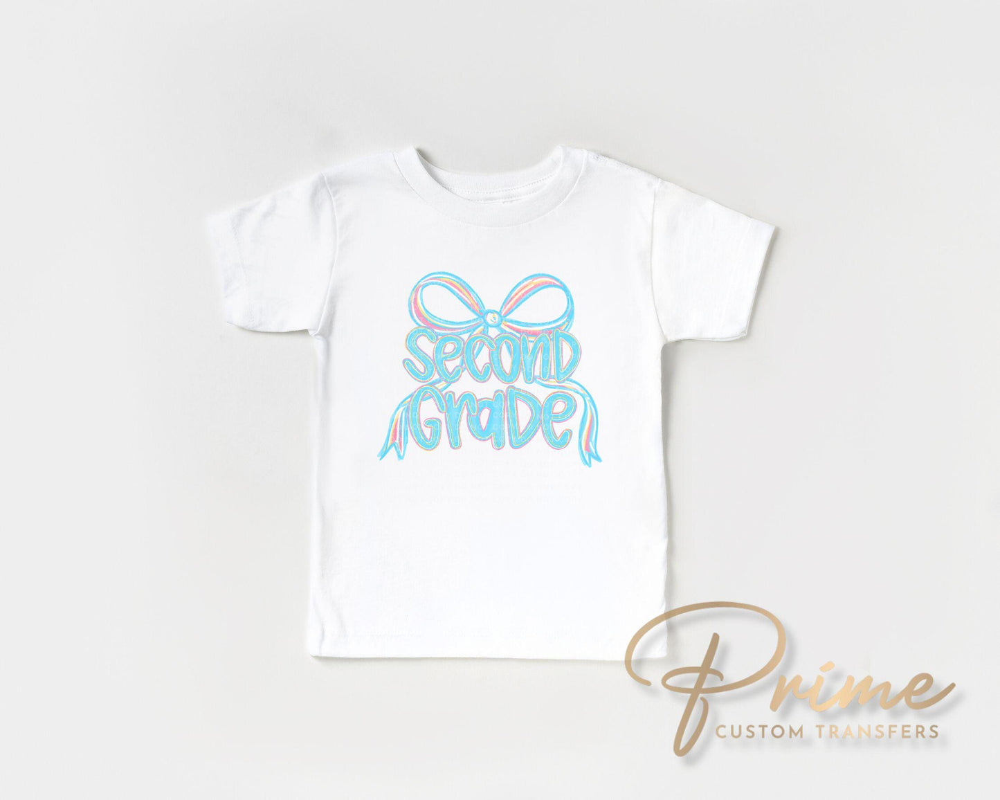 Coquette Second Grade DTF Transfer, Ready to Press, T-shirt Transfer, Heat Transfer, Direct to Film, Back to School, First Day Of School