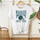 Philadelphia Football DTF Transfer, Ready to Press, T-shirt Transfer, Heat Transfer, Direct to Film, Husband and Wife, Married Into This