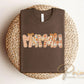 Coquette Preppy Floral Fall Mamaw DTF Transfer, Ready to Press, T-shirt Transfers, Direct to Film, Lace, Ribbon, Autumn, Gift for Mamaw
