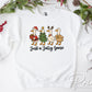 Just a Jolly Goose DTF Transfer, Ready to Press, Heat Transfer, Direct to Film, Christmas Shirt Decal, Holiday, Funny, Silly Santa, Reindeer