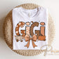 Coquette Fall Doodle Gigi DTF Transfer, Ready to Press, T-shirt Transfers, Direct to Film, Lace, Ribbon, Autumn, Pumpkin, Gift for Grandma