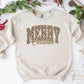 Leopard Print Merry Christmas DTF Transfers, Ready to Press, T-shirt Transfers, Heat Transfer, Direct to Film, Holiday, Holiday Gift for Mom