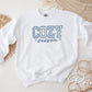 Cozy Season DTF Transfer, Ready to Press, T-shirt Transfer, Heat Transfer, Direct to Film, Cold Peel, Faux Embroidery, Winter, Snowflakes