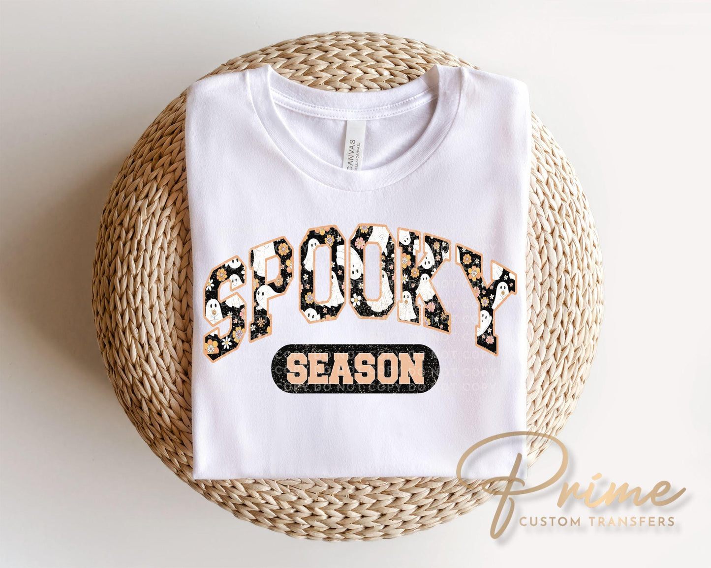 Halloween, DTF Transfers, Ready to Press, T-shirt Transfers, Heat Transfer, Direct to Film, Custom Transfers, Groovy, Boho Spooky Season