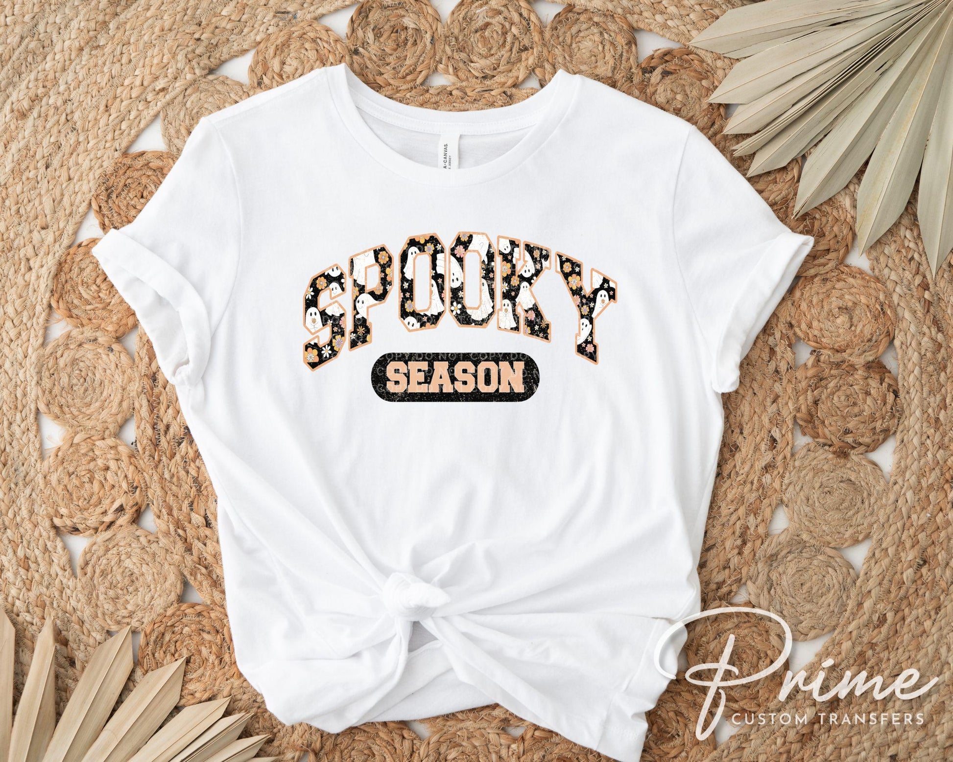 Halloween, DTF Transfers, Ready to Press, T-shirt Transfers, Heat Transfer, Direct to Film, Custom Transfers, Groovy, Boho Spooky Season