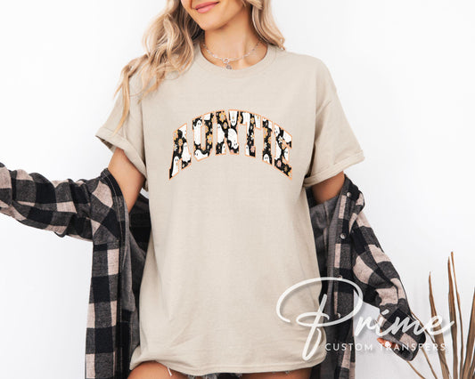 Halloween Auntie DTF Transfer, Ready to Press, T-shirt Transfer, Heat Transfer, Direct to Film, Fall, Spooky Season, Hippie, Gift for Aunt