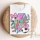Soccer DTF Transfer, Ready to Press, T-shirt Transfer, Heat Transfer, Direct to Film, Cold Peel, Sports Mom, Girly, Game Day, Coquette
