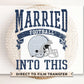 Dallas Football DTF Transfers, Ready to Press, T-shirt Transfers, Heat Transfer, Direct to Film, Sports, Wife Matching, Married Into This