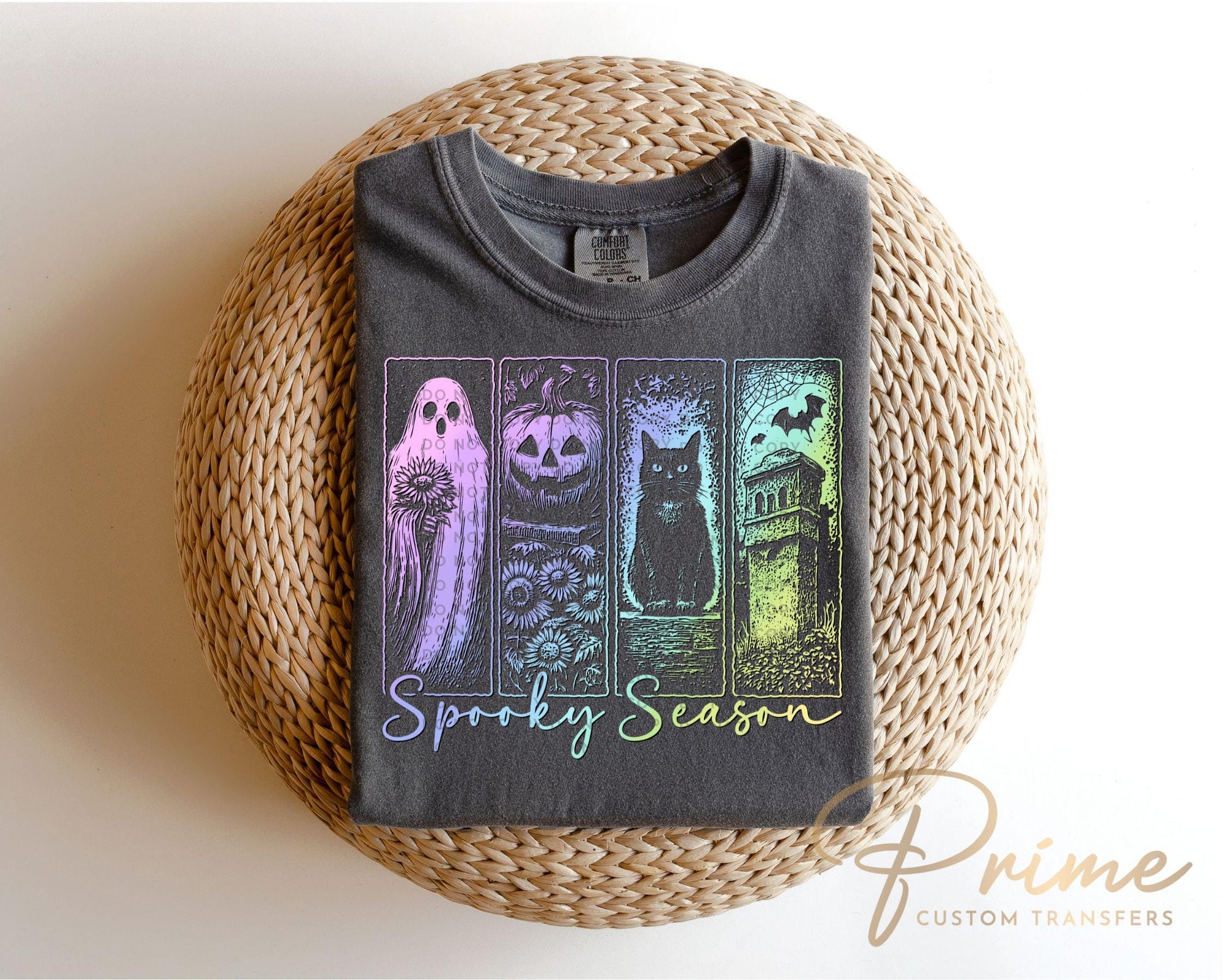 Spooky Season DTF Transfer, Ready to Press, T-shirt Transfers, Heat Transfer, Direct to Film, Custom, Halloween, Trendy, Horror Movie