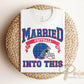 New York Football DTF Transfers, Ready to Press, T-shirt Transfers, Heat Transfer, Direct to Film, Sports, Wife Matching, Married Into This