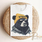 Pittsburgh Football DTF Transfers, Ready to Press, T-shirt Transfers, Heat Transfer, Direct to Film, Sports Fan Apparel, Bear Animal Mascot