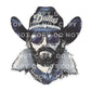 Dallas Football DTF Transfer, Ready to Press, T-shirt Transfer, Heat Transfer, Direct to Film, Sports Fan Apparel, Game Day, Football Mascot