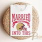 San Francisco Football DTF Transfer, Ready to Press, T-shirt Transfer, Heat Transfer, Direct to Film, Husband and Wife, Married Into This