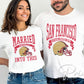 San Francisco Football DTF Transfer, Ready to Press, T-shirt Transfer, Heat Transfer, Direct to Film, Husband and Wife, Married Into This