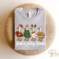 Just a Jolly Goose DTF Transfer, Ready to Press, Heat Transfer, Direct to Film, Christmas Shirt Decal, Holiday, Funny, Silly Santa, Reindeer