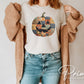 Preppy Floral Pumpkin DTF Transfer, Ready to Press, T-shirt Transfers, Heat Transfer, Direct to Film, Trendy, Patchwork, Autumn, Fall, Girly