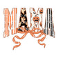 Coquette Halloween Mama DTF Transfer, Ready to Press, T-shirt Transfer, Heat Transfer, Direct to Film, Spooky Season, Fall Gift for Mom