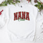 Nana Claus Christmas DTF Transfer, Ready to Press, T-shirt Transfer, Heat Transfer, Faux Glitter, Matching Family Shirt, Gift for Grandma