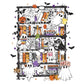 Halloween Bookshelf DTF Transfer, Ready to Press, T-shirt Transfer, Heat Transfer, Direct to Film, Fall, Boo, Bookish, Book Lover, Ghosts