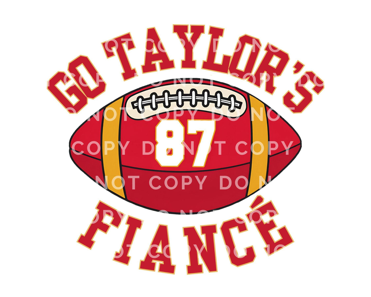 Go Taylor's Fiancé DTF Transfer, Ready to Press, T-shirt Transfer, Heat Transfer, Direct to Film, Football Shirt, Boyfriend