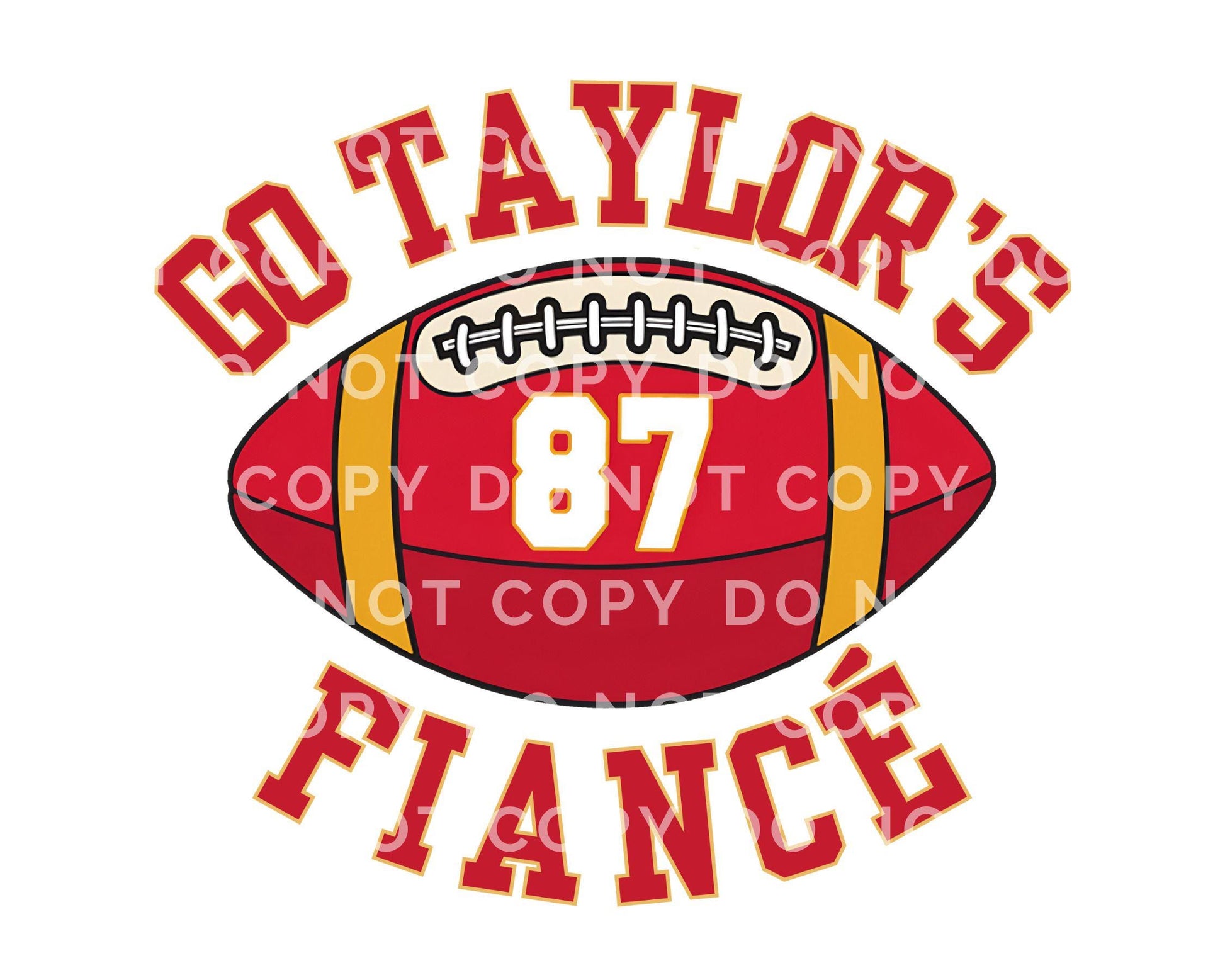 Go Taylor's Fiancé DTF Transfer, Ready to Press, T-shirt Transfer, Heat Transfer, Direct to Film, Football Shirt, Boyfriend