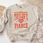 Go Taylor's Fiancé DTF Transfer, Ready to Press, T-shirt Transfer, Heat Transfer, Direct to Film, Football Shirt Decal, Game Day, Trendy