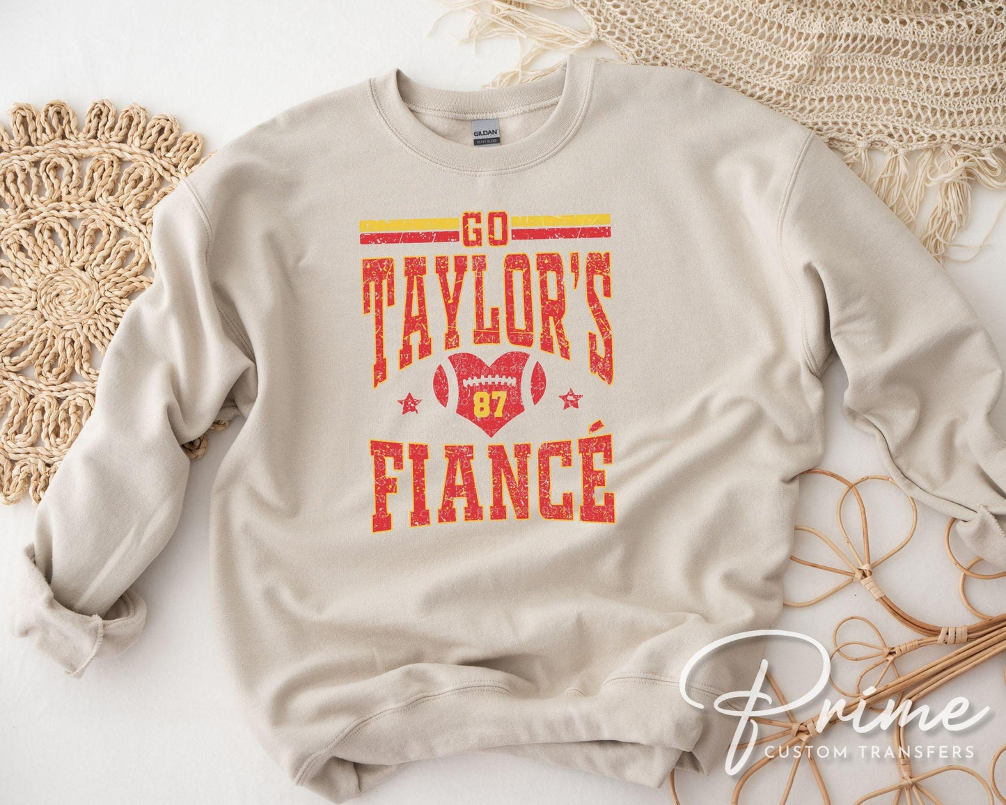 Go Taylor's Fiancé DTF Transfer, Ready to Press, T-shirt Transfer, Heat Transfer, Direct to Film, Football Shirt Decal, Game Day, Trendy