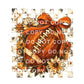 Fall Checkered Football DTF Transfer, Ready to Press, T-shirt Transfer, Heat Transfer, Direct to Film, Game Day Shirt, Touchdown, Coquette