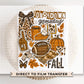 Fall Football Collage DTF Transfer, Ready to Press, T-shirt Transfer, Heat Transfer, Direct to Film, Game Day, Coquette Football Bow