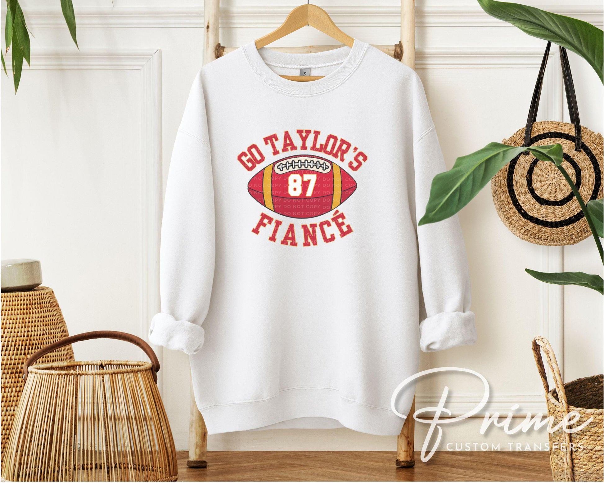 Go Taylor's Fiancé DTF Transfer, Ready to Press, T-shirt Transfer, Heat Transfer, Direct to Film, Football Shirt, Boyfriend