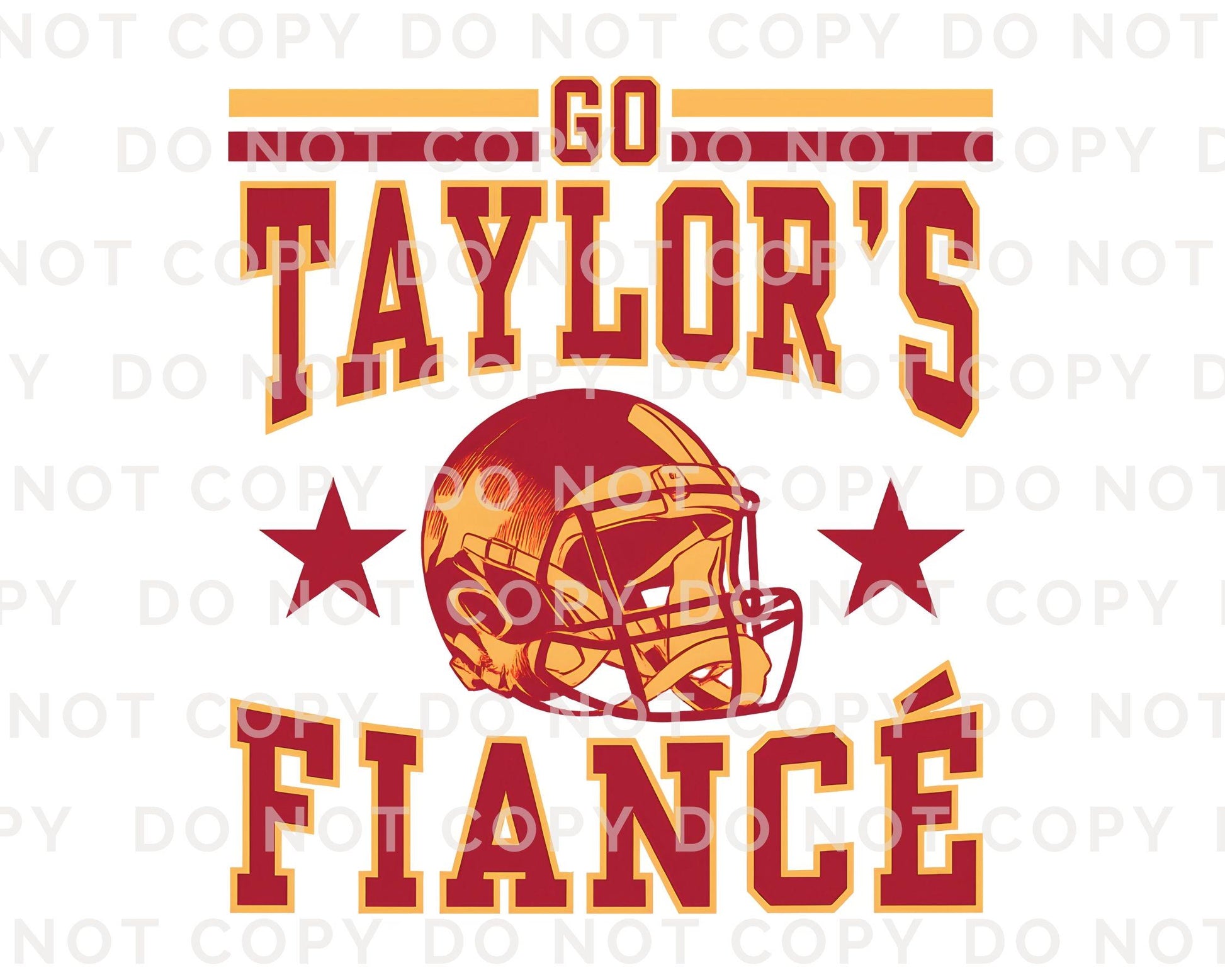Go Taylor's Fiancé DTF Transfer, Ready to Press, T-shirt Transfer, Heat Transfer, Direct to Film, Football Shirt Decal, Game Day, Trendy
