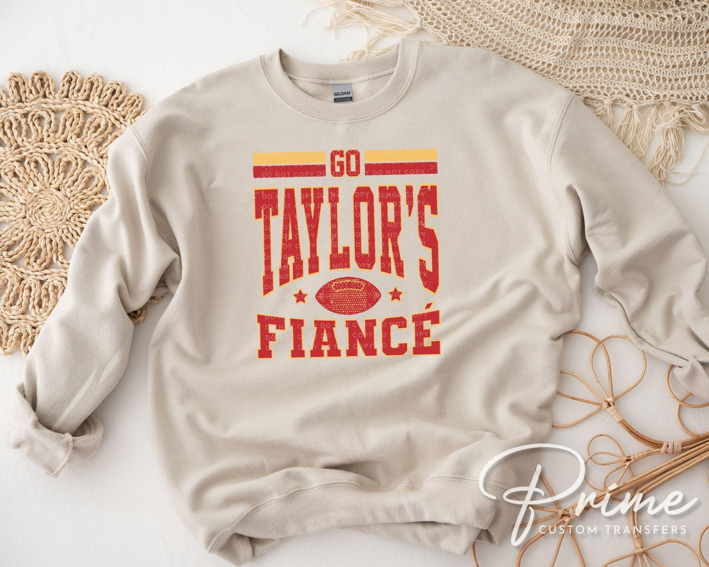 Go Taylor's Fiancé DTF Transfer, Ready to Press, T-shirt Transfer, Heat Transfer, Direct to Film, Football Shirt Decal, Game Day, Trendy