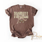 Camo Coquette Football DTF Transfer, Ready to Press, T-shirt Transfer, Heat Transfer, Direct to Film, Game Day Shirt Transfer
