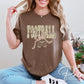 Camo Coquette Football DTF Transfer, Ready to Press, T-shirt Transfer, Heat Transfer, Direct to Film, Game Day Shirt Transfer