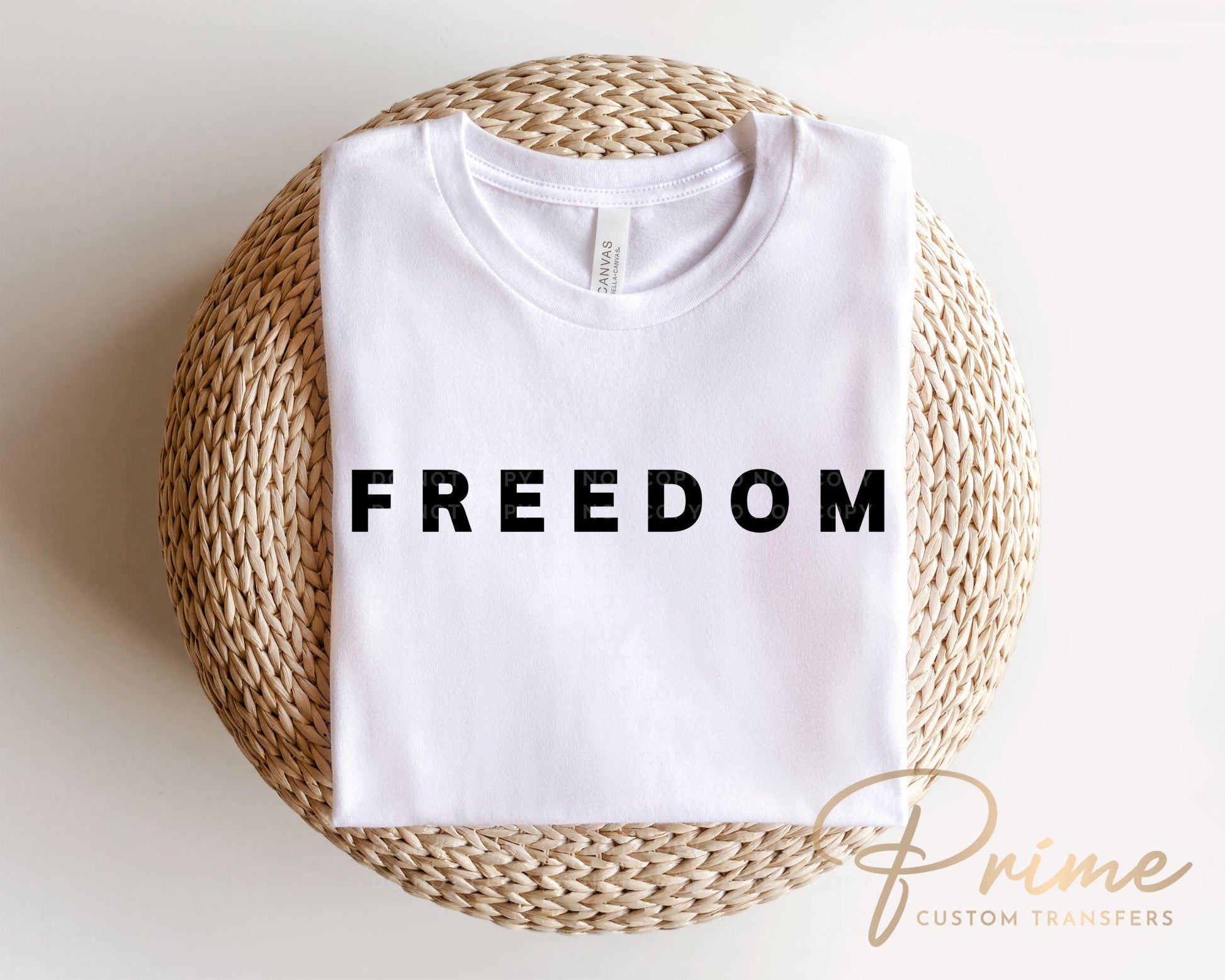 Charlie Kirk Freedom DTF Transfer | Ready to Press T-shirt Transfer